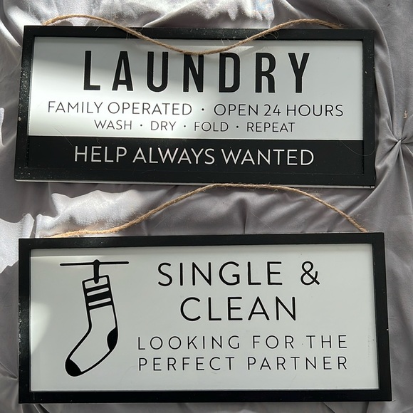 Laundry songs to go in laundry room or house as decoration. - Picture 1 of 1